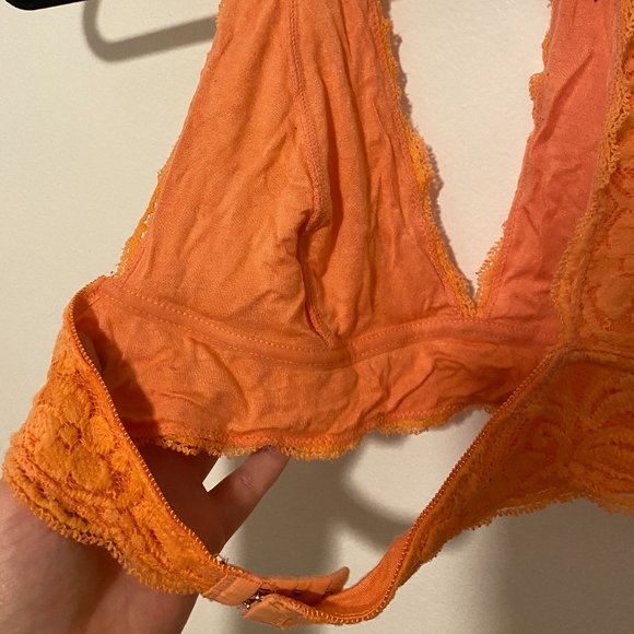 ๐ค 3/$30 Bras ๐ค Coral Halter Lace Bra - Picture 5 of 5